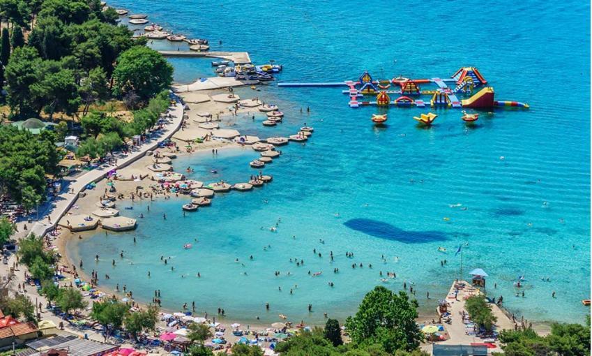 Apartmani Vincek Vodice Kültér fotó