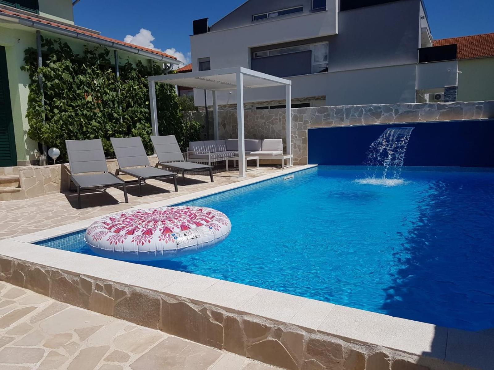 Apartmani Vincek Vodice Kültér fotó